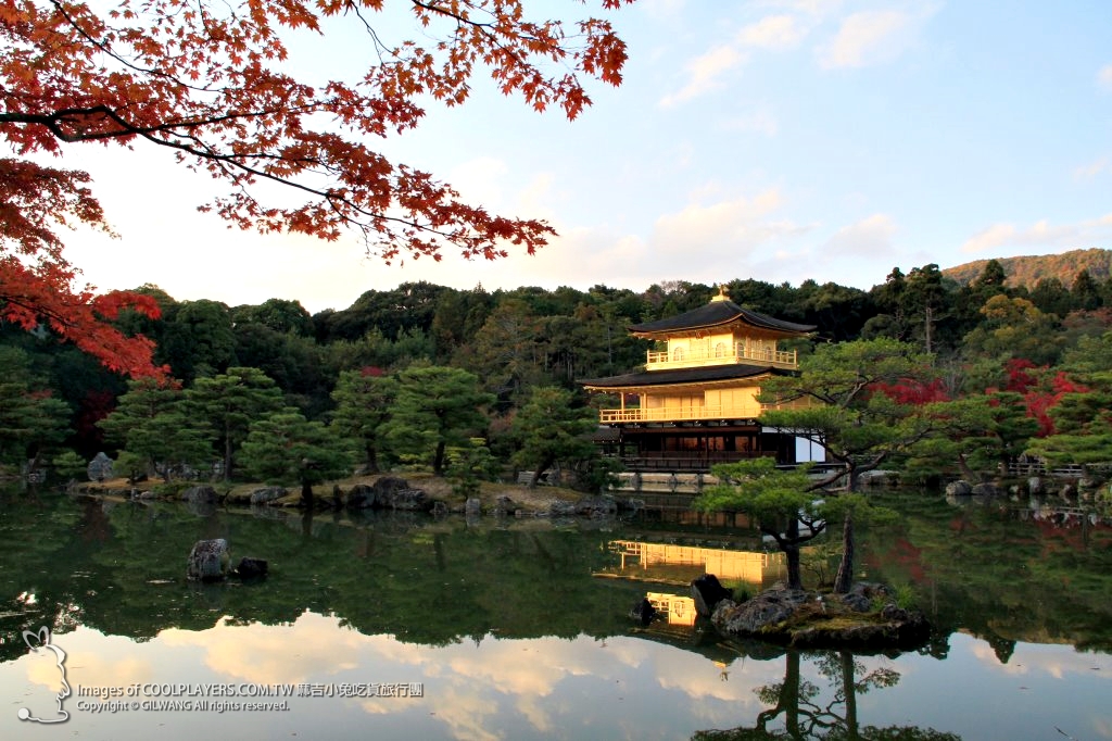 京都~秋天的金閣寺 @麻吉小兔。世界行旅