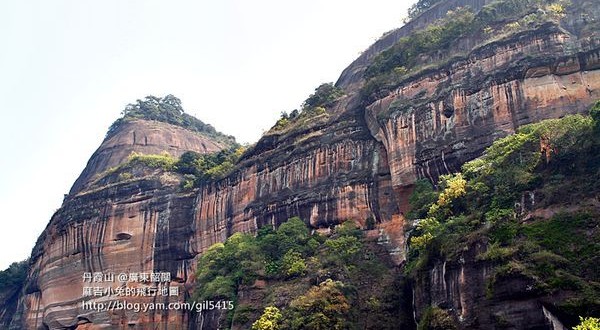 粵北-世界自然遺產【廣東丹霞山】上：陽元石好害羞 @麻吉小兔。世界行旅